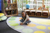 Safari Large Semi Circle Placement 4x2m Carpet-Corner & Semi-Circle,Dropship,Kit For Kids,Mats & Rugs,Placement Carpets,Rugs,Wellbeing Furniture-Learning SPACE