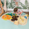 Safari Train Set-Bigjigs Rail,Cars & Transport,Gifts For 3-5 Years Old,SCOTEXCEL,Train,Wooden Toys-Learning SPACE