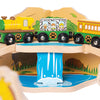 Safari Train Set-Bigjigs Rail,Cars & Transport,Gifts For 3-5 Years Old,SCOTEXCEL,Train,Wooden Toys-Learning SPACE