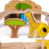 Safari Train Set-Bigjigs Rail,Cars & Transport,Gifts For 3-5 Years Old,SCOTEXCEL,Train,Wooden Toys-Learning SPACE