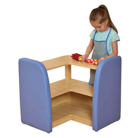 Safespace Corner Unit-Baby Soft Play and Mirrors,Bookcases,Furniture,Kitchens & Shops & School,Play Kitchen,Profile Education,Shelves,Wellbeing Furniture-Learning SPACE