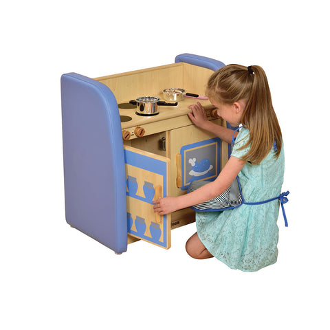 Safespace Kitchen Cooking Unit-Baby Soft Play and Mirrors,Furniture,Kitchens & Shops & School,Play Kitchen,Pretend play,Profile Education-Learning SPACE