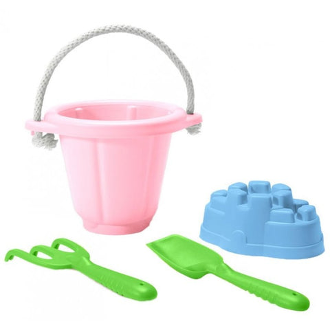 Sand & Water Play Set Pink-Baby Bath. Water & Sand Toys,Bigjigs Toys,Eco Friendly,Green Toys,Messy Play,Outdoor Sand & Water Play,Outdoor Sand Pits,S.T.E.M,Sand,Science Activities,Seasons,Sensory Garden,Summer,Water & Sand Toys-Learning SPACE