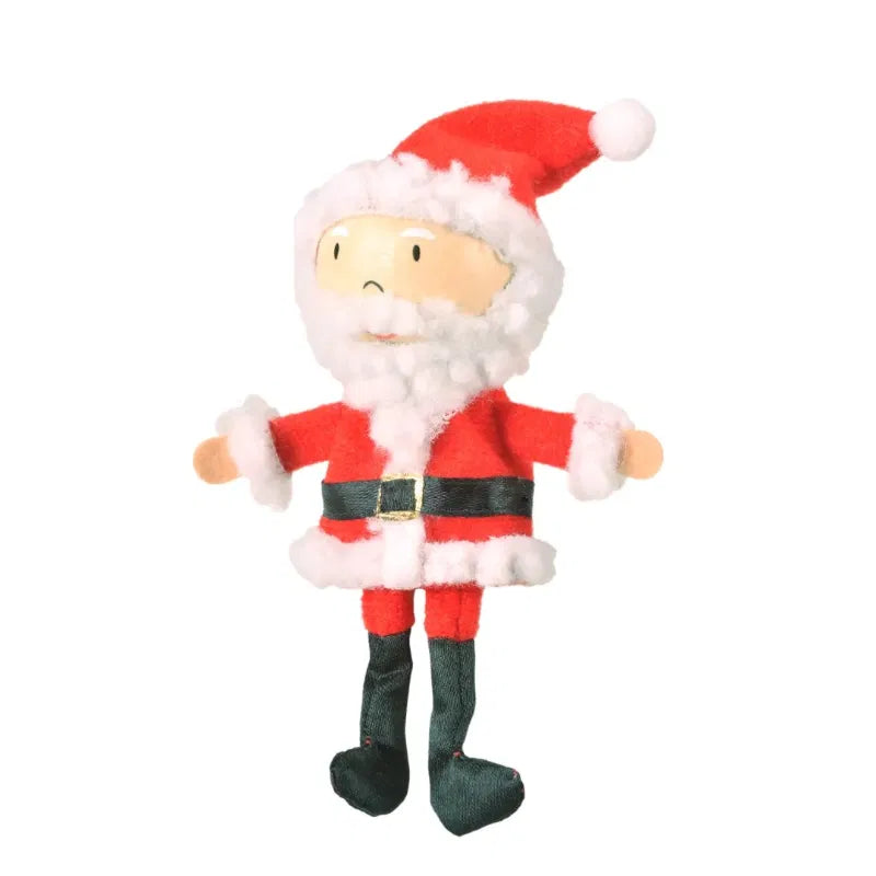 Santa Finger Puppet-Christmas,Christmas 2025,Featured,Puppets & Theatres & Story Sets,Role Play,Stocking Stuffers-Learning SPACE