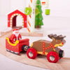 Santa Sleigh with Reindeer-Bigjigs Rail,Christmas,Christmas 2025,Featured,Stocking Stuffers,Train-Learning SPACE
