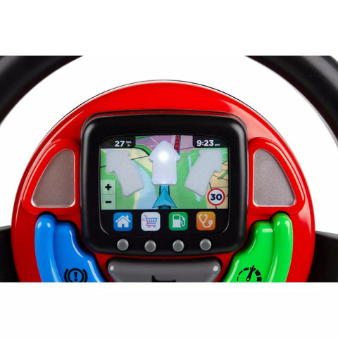 Sat Nav Steering Wheel – Interactive Pretend Play Toy-Additional Need,Calmer Classrooms,Casdon Toys,Gifts For 3-5 Years Old,Gifts for 5-7 Years Old,Imaginative Play,Pretend play,SCOTEXCEL-Learning SPACE