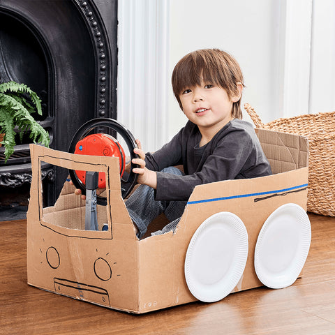 Sat Nav Steering Wheel – Interactive Pretend Play Toy-Additional Need,Calmer Classrooms,Casdon Toys,Gifts For 3-5 Years Old,Gifts for 5-7 Years Old,Imaginative Play,Pretend play,SCOTEXCEL-Learning SPACE