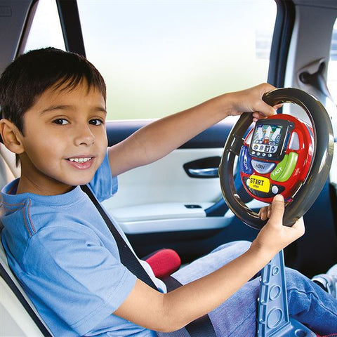 Sat Nav Steering Wheel – Interactive Pretend Play Toy-Additional Need,Calmer Classrooms,Casdon Toys,Gifts For 3-5 Years Old,Gifts for 5-7 Years Old,Imaginative Play,Pretend play,SCOTEXCEL-Learning SPACE