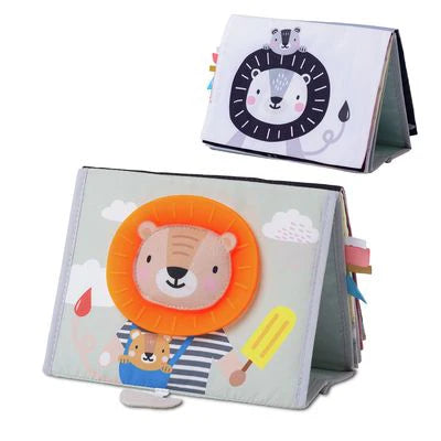 Savannah Tummy Time Book-AllSensory,Baby & Toddler Gifts,Baby Books & Posters,Baby Sensory Toys,Baby Soft Play and Mirrors,Gifts for 0-3 Months,Gifts For 3-6 Months,Halilit Toys,Tactile Toys & Books,Teether,Tummy Time-Learning SPACE