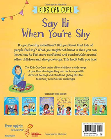 Say Hi When You're Shy Book (Kids Can Cope)-Early Reading Books,Help Books,Specialised Books-Learning SPACE