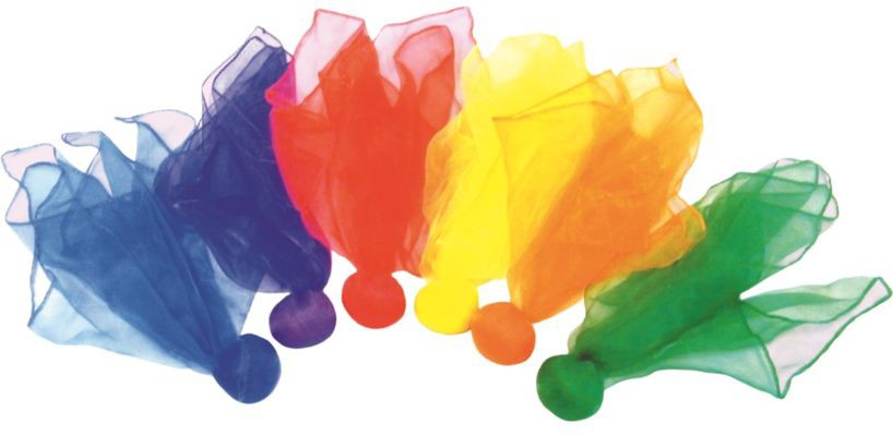 Scarfball Set of 6 for Catching and Coordination Play-Active Games,Additional Need,Games & Toys,Garden Game,Gross Motor and Balance Skills,Helps With,Primary Games & Toys,Seasons,Sensory & Physio Balls,Spordas,Stock,Strength & Co-Ordination,Summer,Tactile Toys & Books-Learning SPACE