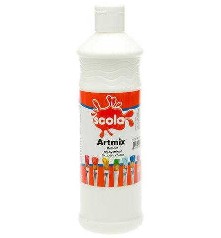 Scola Readymix Liquid Poster Paint 600ml - Pack of 6 - Class Pack-Art Materials,Arts & Crafts,Early Arts & Crafts,Paint,Primary Arts & Crafts-Learning SPACE