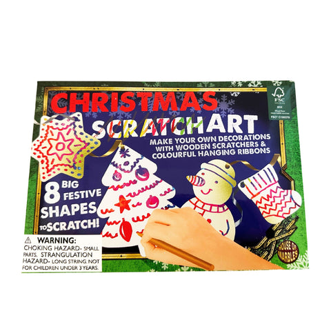 Scratch Art Set-Christmas-Arts & Crafts,Christmas,Christmas 2025,Craft Activities & Kits,Early Arts & Crafts,Stocking Stuffers-Learning SPACE