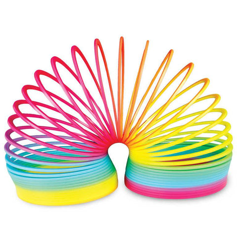 Rainbow Slinky Springy-AllSensory,Cause & Effect Toys,Early Science,Stock,Tobar Toys,Visual Sensory Toys-Learning SPACE