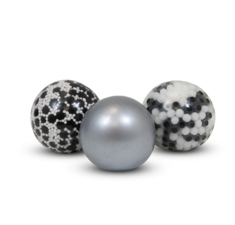 Scrunchems Panda Fidget Squish Balls - 3 Pack-Calming & Anxiety,Fidget,SCOTEXCEL,Squishing Fidget,Stocking Stuffers,Stress Relief,Toys for Anxiety-Learning SPACE