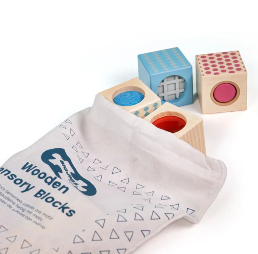 Sensory Blocks-Bigjigs Toys, Building Blocks, Engineering & Construction, Tactile Toys & Books-Learning SPACE