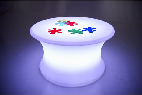 Sensory Colour Changing Mood Light Table-Coffee table,Light Boxes,Round,Stock,Table,Teenage Lights,TickiT-Learning SPACE