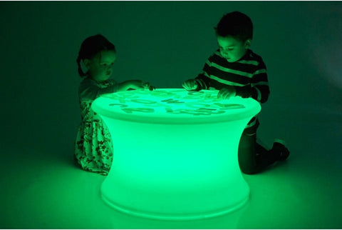 Sensory Colour Changing Mood Light Table-Coffee table,Light Boxes,Round,Stock,Table,Teenage Lights,TickiT-Learning SPACE