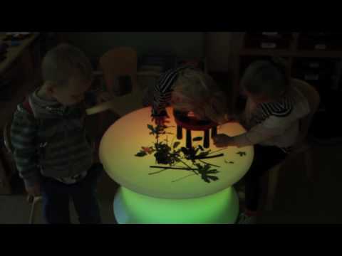 Sensory Colour Changing Mood Light Table-Coffee table,Light Boxes,Round,Stock,Table,Teenage Lights,TickiT-Learning SPACE