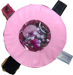 Sensory Donut Shaker With Textured Tags-AllSensory,Baby Sensory Toys,Baby Soft Play and Mirrors,Calming & Anxiety,Gifts for 0-3 Months,Helps With,Sensory Seeking,Soft Play Sets,Stock,Tactile Toys & Books-Learning SPACE