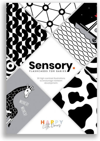 Sensory Flashcards for Babies-AllSensory, Baby & Toddler Gifts, Baby Maths, Baby Sensory Toys, Gifts for 0-3 Months, Happy Little Doers, Helps With, Maths, Sensory Seeking, Shape & Space & Measure-Learning SPACE