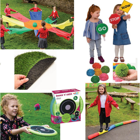 Sensory In The Playground Kit-AllSensory,Classroom Packs,Early Years Sensory Play,EDUK8,Outdoor Classroom,Playground,Playground Equipment,Sensory Boxes-Learning SPACE