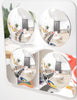 Sensory Mirror - With 4 Domes - Large - 490Mm-AllSensory,Baby Sensory Toys,Calming & Anxiety,Early Years Sensory Play,Nursery,Sensory Mirrors,Sensory Seeking,Stock,TickiT-Learning SPACE