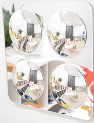 Sensory Mirror - With 4 Domes - Large - 490Mm-AllSensory,Baby Sensory Toys,Calming & Anxiety,Early Years Sensory Play,Nursery,Sensory Mirrors,Sensory Seeking,Stock,TickiT-Learning SPACE