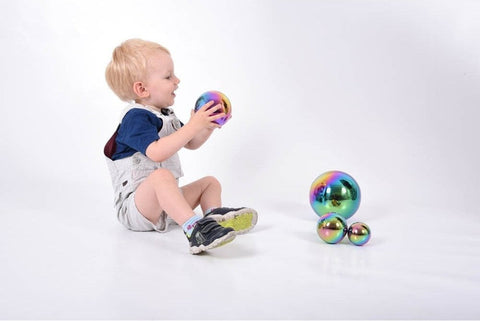 Sensory Reflective Colour Burst Balls - Pk4-AllSensory,Calming & Anxiety,Early Years Sensory Play,SCOTEXCEL,Sensory Balls,Sensory Seeking,Stock,TickiT-Learning SPACE
