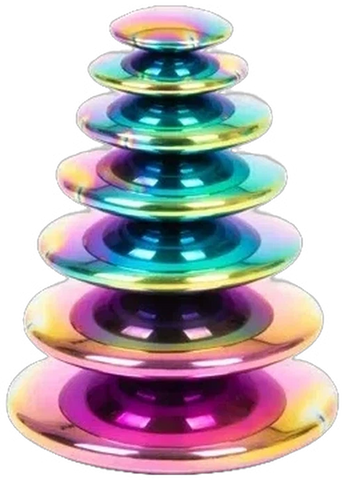 Sensory Reflective Colour Burst Buttons - Pk7-AllSensory,Calming & Anxiety,Early Years Sensory Play,Maths,Primary Maths,Rainbow Theme Sensory Room,SCOTEXCEL,Sensory Seeking,Shape & Space & Measure,Stock,TickiT,Visual Sensory Toys-Learning SPACE