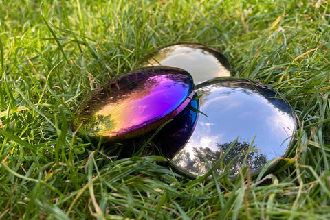 Sensory Reflective Sound Buttons Pk 3-AllSensory,Calming & Anxiety,Early Years Sensory Play,SCOTEXCEL,Sensory Garden,Sensory Seeking,Sound,Stock,TickiT,Visual Sensory Toys-Learning SPACE