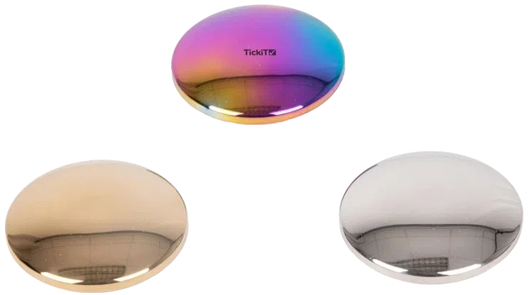 Sensory Reflective Sound Buttons Pk 3-AllSensory,Calming & Anxiety,Early Years Sensory Play,SCOTEXCEL,Sensory Garden,Sensory Seeking,Sound,Stock,TickiT,Visual Sensory Toys-Learning SPACE