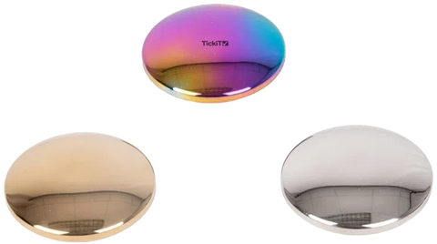 Sensory Reflective Sound Buttons Pk 3-AllSensory,Calming & Anxiety,Early Years Sensory Play,SCOTEXCEL,Sensory Garden,Sensory Seeking,Sound,Stock,TickiT,Visual Sensory Toys-Learning SPACE