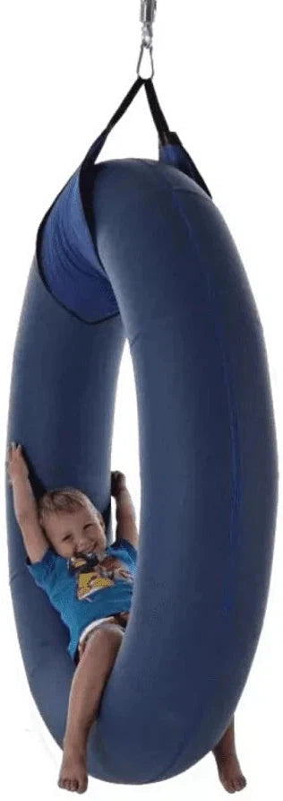 Sensory Therapeutic - Tyre swing-Playground Equipment-Adapted Outdoor play,AllSensory,Calming & Anxiety,Gross Motor and Balance Skills,Hammocks,Helps With,Indoor Swings,Outdoor Swings,Playlearn,Sensory Seeking,Stock,Teen & Adult Swings-Learning SPACE