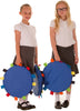 Sensory Touch Tag Carry Cushion 6 Pack-Bean Bags & Cushions,Calmer Classrooms,Classroom Packs,Cushions,Eden Learning Spaces,excell2,Nurture Room,Sensory,Stock,Wellbeing Furniture-Learning SPACE