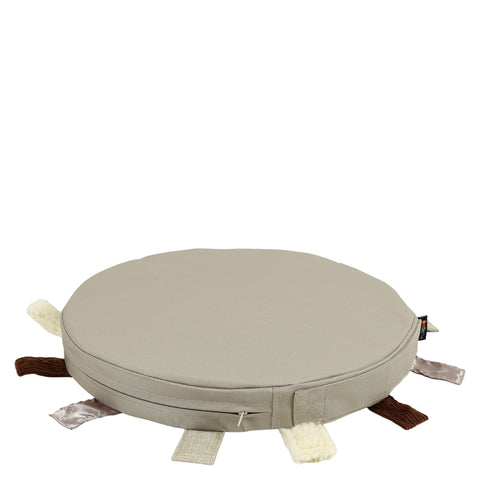 Sensory Touch Tag Carry Cushion - Single-Bean Bags & Cushions,Cushions,Eden Learning Spaces,Fidget,Nurture Room,Stock,Tactile Toys & Books,Wellbeing Furniture-Learning SPACE