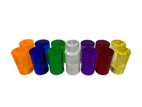 Set of 14 Coloured Rods for Wall Hanging Sensory Panel-Light Box Accessories,Playlearn,SCOTEXCEL,Sensory Light Up Toys,Sensory Wall Panels & Accessories,Visual Sensory Toys-Learning SPACE