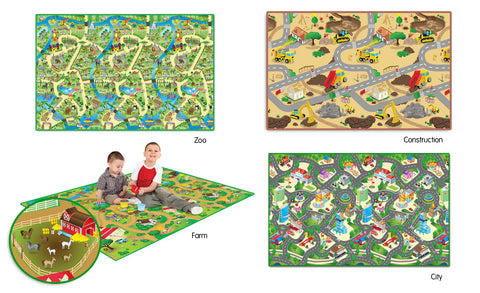 Set of Extra Large Play Mats (200 x 120cm) Set of 4-AllSensory,Creative Thinking,Dropship,EDUK8,Imaginative Play,Indoor,Outdoor Play,Visual Fun-Learning SPACE