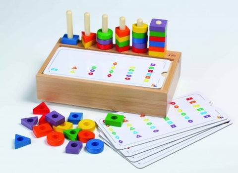 Shape Matching Box-Early Years Maths,Matching,Maths,Maths Toys,Primary Maths,SCOTEXCEL,Shape & Space & Measure-Learning SPACE