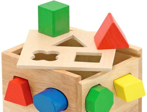 Shape Sorting Cube-Baby Cause & Effect Toys,Gifts For 1 Year Olds,Gifts For 3-6 Months,Gifts For 6-12 Months Old,Stacking Toys & Sorting Toys,Stock,Tactile Toys & Books-Learning SPACE