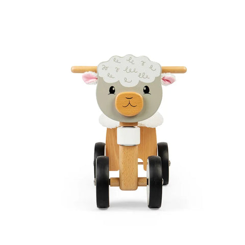 Sheep Ride On-Baby Ride On's & Trikes,Bigjigs Toys,Early Years,Early Years. Ride On's. Bikes. Trikes,Ride & Scoot,Ride On's. Bikes & Trikes,Wooden Toys-Learning SPACE