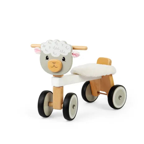 Sheep Ride On-Baby Ride On's & Trikes,Bigjigs Toys,Early Years,Early Years. Ride On's. Bikes. Trikes,Ride & Scoot,Ride On's. Bikes & Trikes,Wooden Toys-Learning SPACE