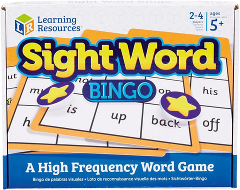 Sight Word Bingo-Games & Toys,Learn Alphabet & Phonics,Learning Resources,Literacy,Literacy Toys,Primary Games & Toys,Primary Literacy-Learning SPACE