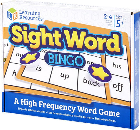 Sight Word Bingo-Games & Toys,Learn Alphabet & Phonics,Learning Resources,Literacy,Literacy Toys,Primary Games & Toys,Primary Literacy-Learning SPACE