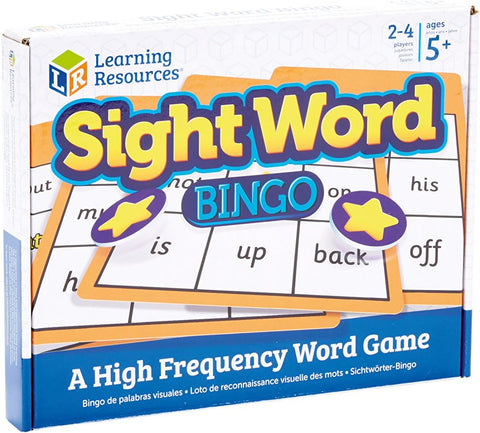 Sight Word Bingo-Games & Toys,Learn Alphabet & Phonics,Learning Resources,Literacy,Literacy Toys,Primary Games & Toys,Primary Literacy-Learning SPACE