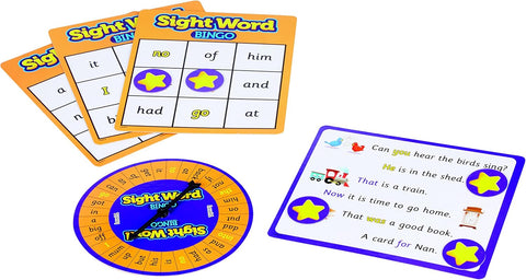 Sight Word Bingo-Games & Toys,Learn Alphabet & Phonics,Learning Resources,Literacy,Literacy Toys,Primary Games & Toys,Primary Literacy-Learning SPACE