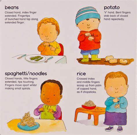 Sign About Meal Time (Board Book)-Additional Need,Baby Books & Posters,Calming & Anxiety,Childs Play,communication,Deaf & Hard of Hearing,Early Years Books & Posters,Early Years Literacy,Feeding Skills,Life Skills,Neuro Diversity,Primary Literacy,PSHE,Specialised Books,Transitions and Routines-Learning SPACE