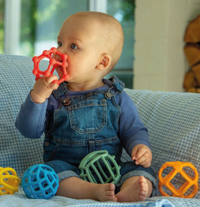 Silisoft Flexi Balls (Rainbow) – 5 Pack-Baby & Toddler Gifts,Baby Sensory Toys,Baby Soft Toys,Baby Toys,Chewing,Games & Toys,Oral Motor & Chewing Skills,TickiT-Learning SPACE