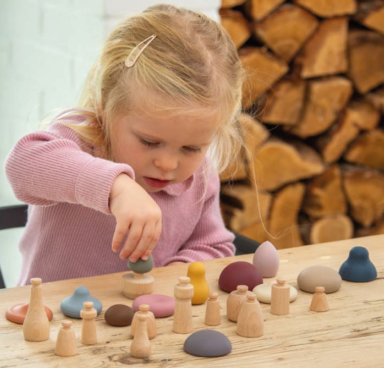 Silisoft Woodland Mushroom Set (Earth) – 12 Pack-Early years Games & Toys,Fine Motor Skills,Games & Toys,Imaginative Play,TickiT-Learning SPACE