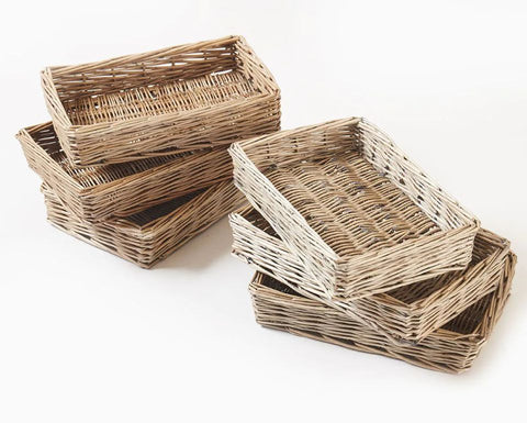 Silvery Padstow Baskets Small (6Pk)-Cosy Direct,Storage,Storage Bins & Baskets,Wellbeing Furniture-Learning SPACE
